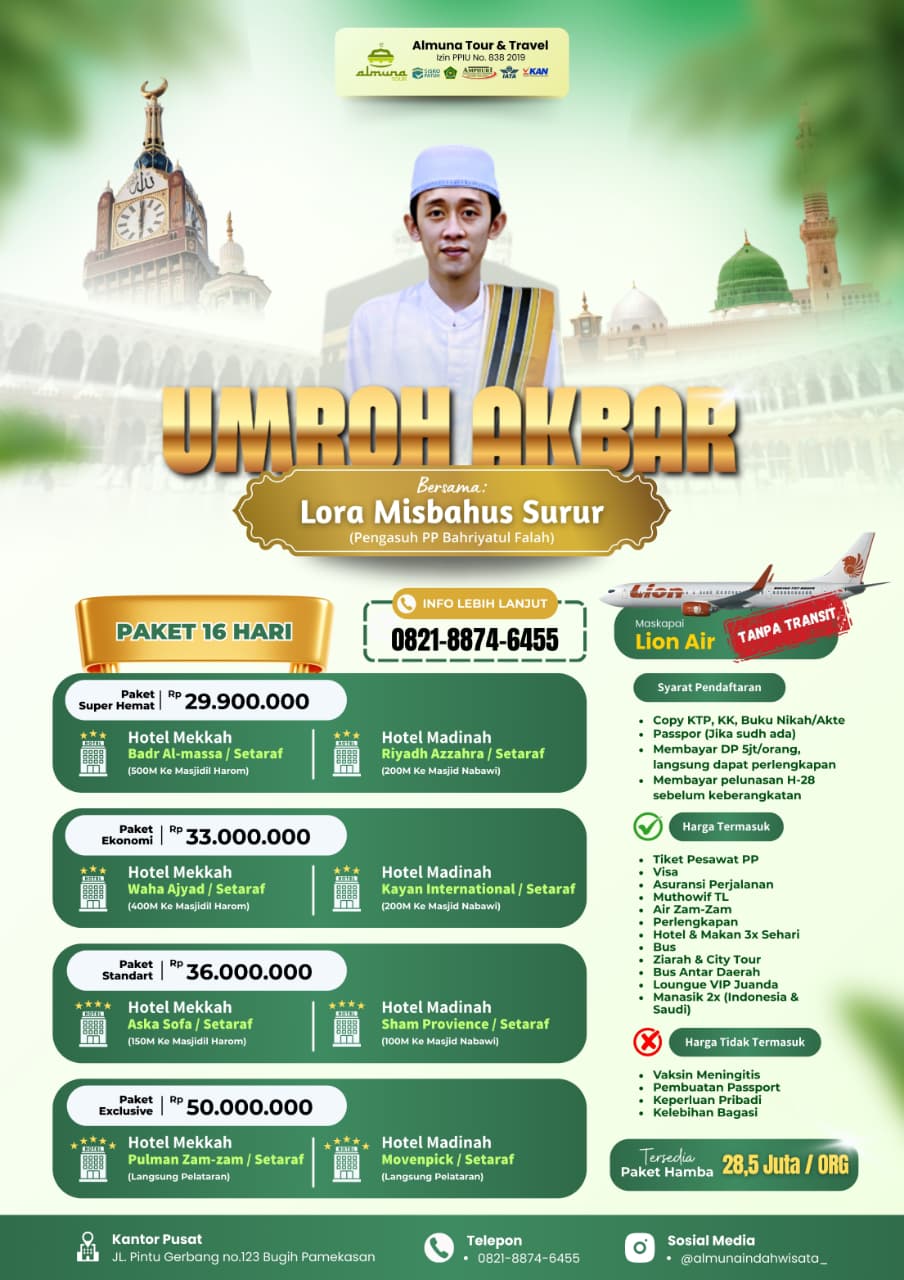 UMROH BERSAMA KIAI SURUR